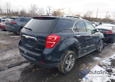 2016 Chevrolet Equinox Ltz из США, поврежденный, VIN 2GNALDEK4G6285811